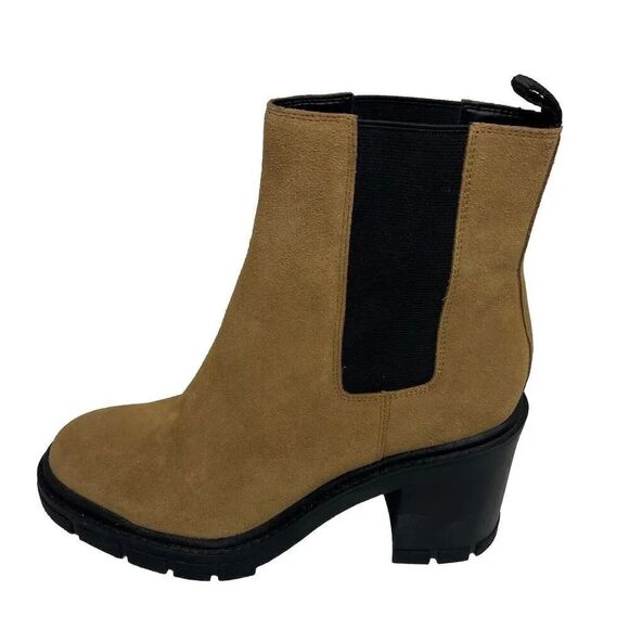 Marc Fisher Vanlisa Tan Suede Leather‎ Boots Size 8.5M - Picture 1 of 10